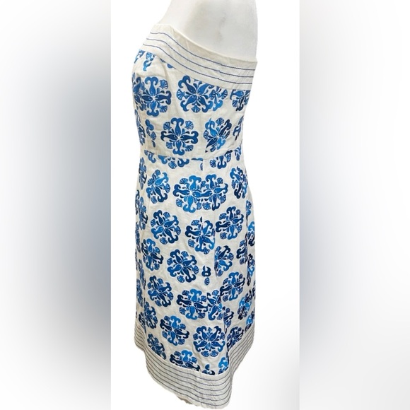 Womens Rare LILLY PULITZER Stunning heavily Embroidered fish Dress Size 6 - Picture 9 of 9